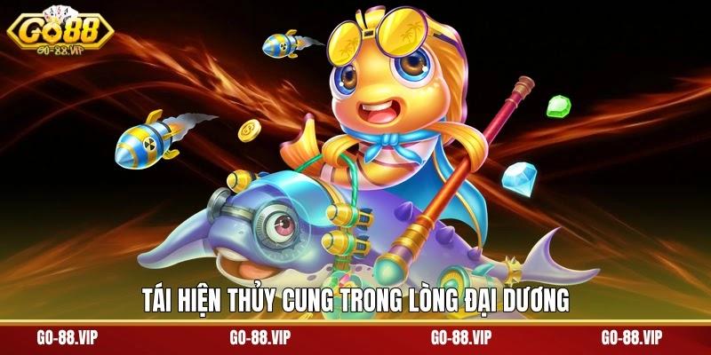 Tái hiện thủy cung trong lòng đại dương
